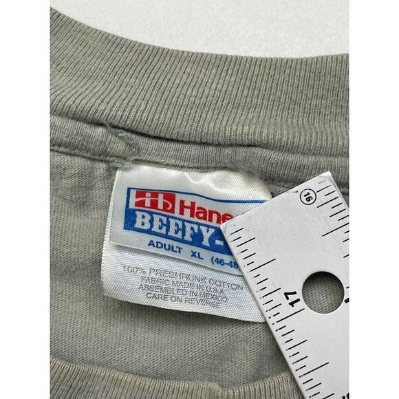 VINTAGE 39th Grammy Awards New York City 1997 Graphic T-shirt Men XL Green 90s - Picture 5 of 6